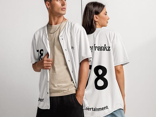 Recycled baseball jersey