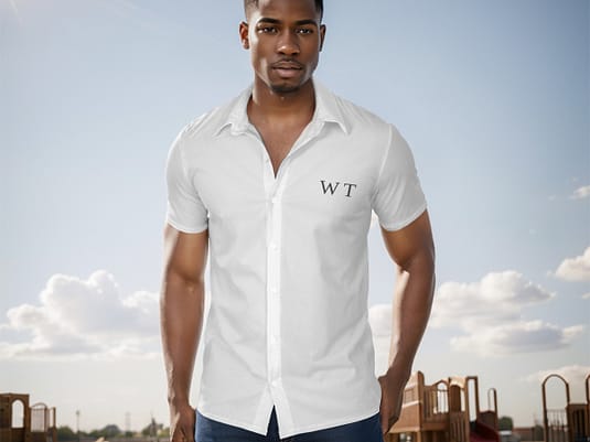 All-Over Print Men's Shirt